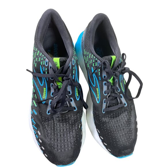 Brooks Glycerin 20 Mens Black/Blue Run Shoes Sneakers Size 10M SKU 8620 - Picture 13 of 14